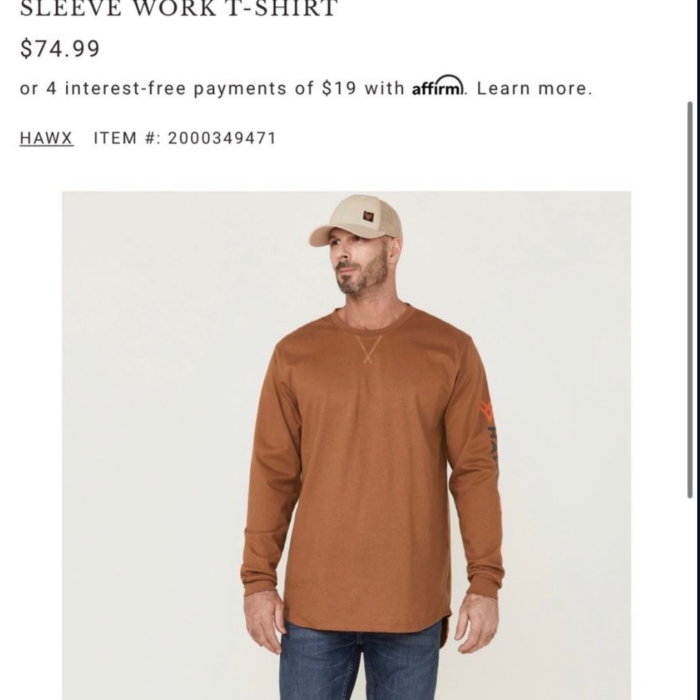 Flame retardant Long-sleeve, Size XL WELDING APPAREL